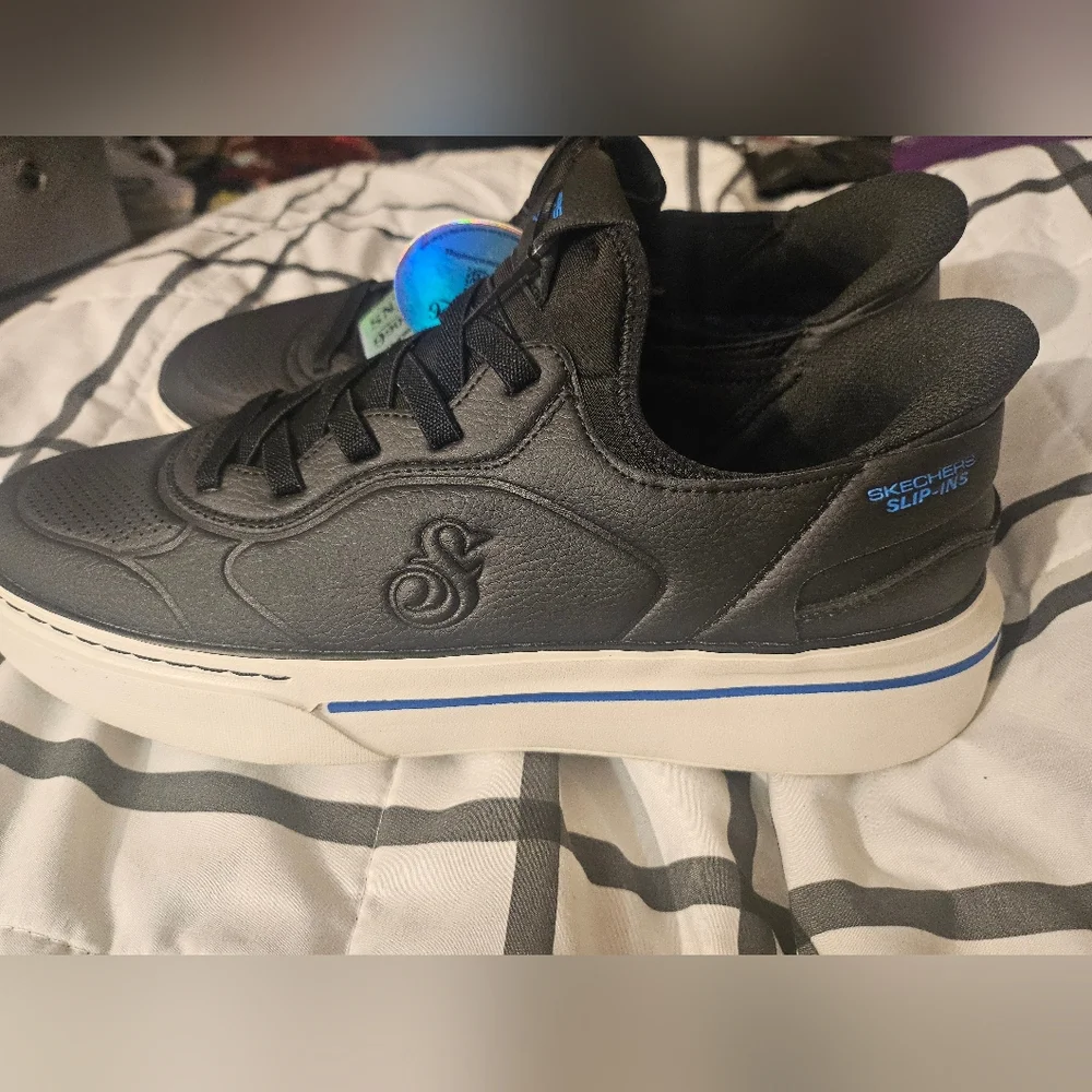 Skechers Snoop Dogg‎ Snoop One Mens Fashion Sneakers in Black White - 10.5 US